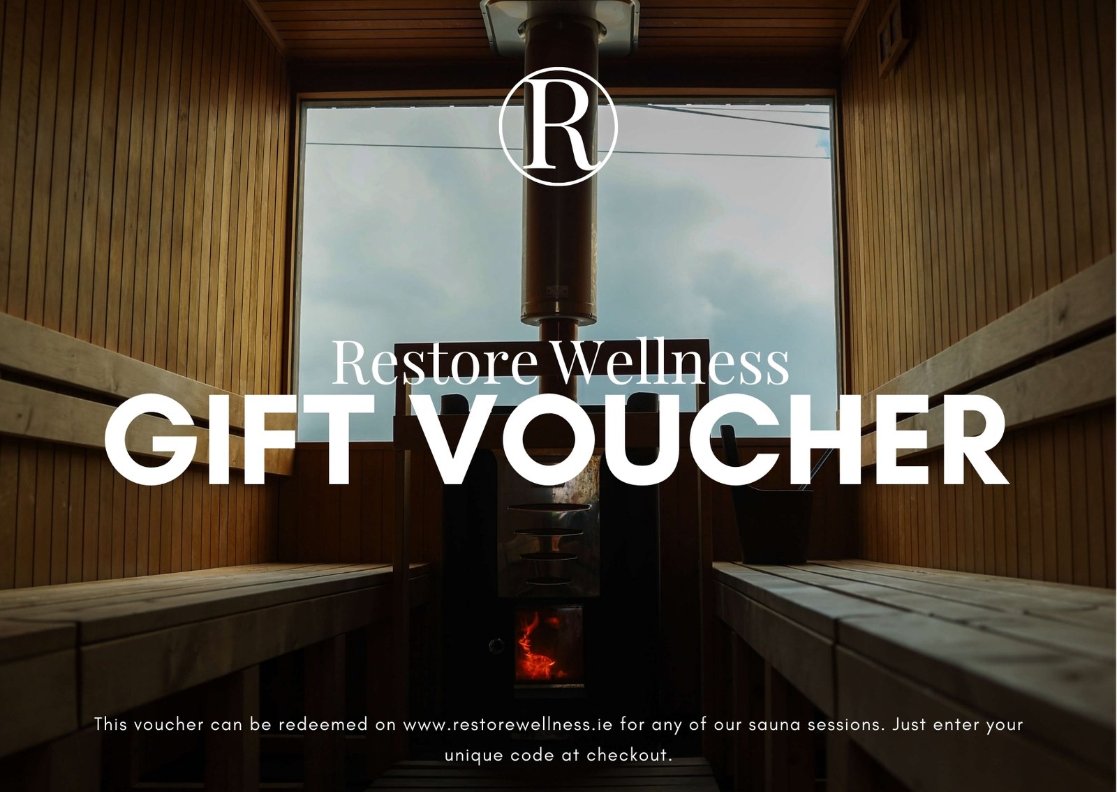 Gift voucher for Sauna and cold plunge, Dublin.